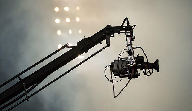 Fibre optic link for Outside Broadcast cameras